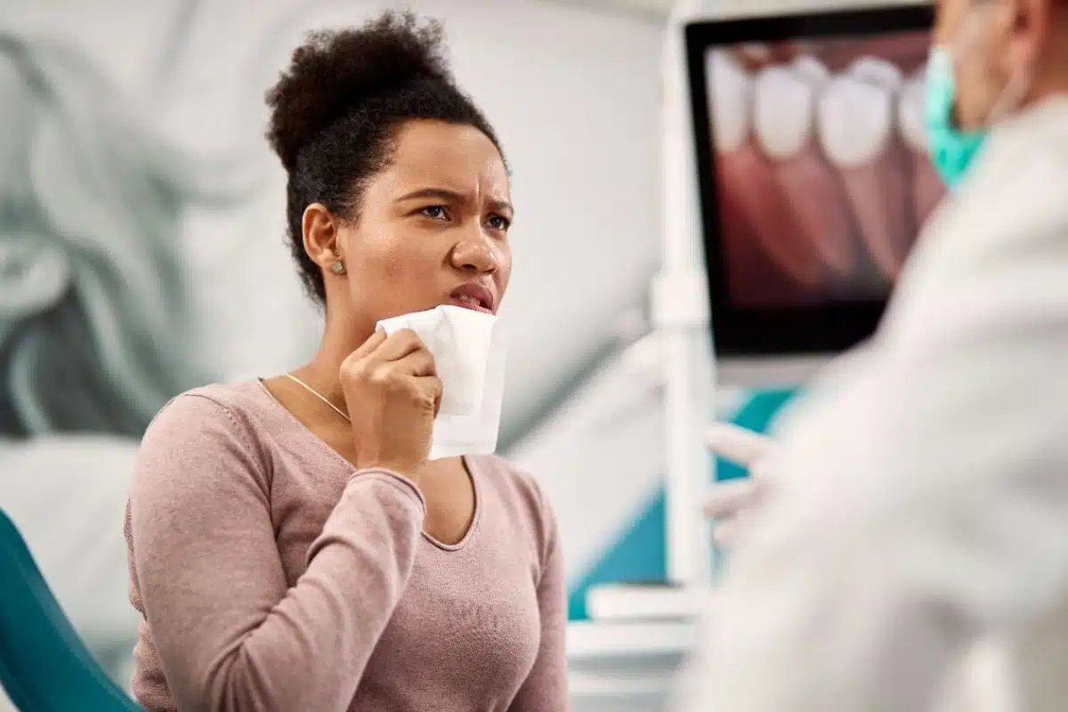 Featured image for “Tooth Bleeding That Will Not Stop? When to See an Emergency Dentist”